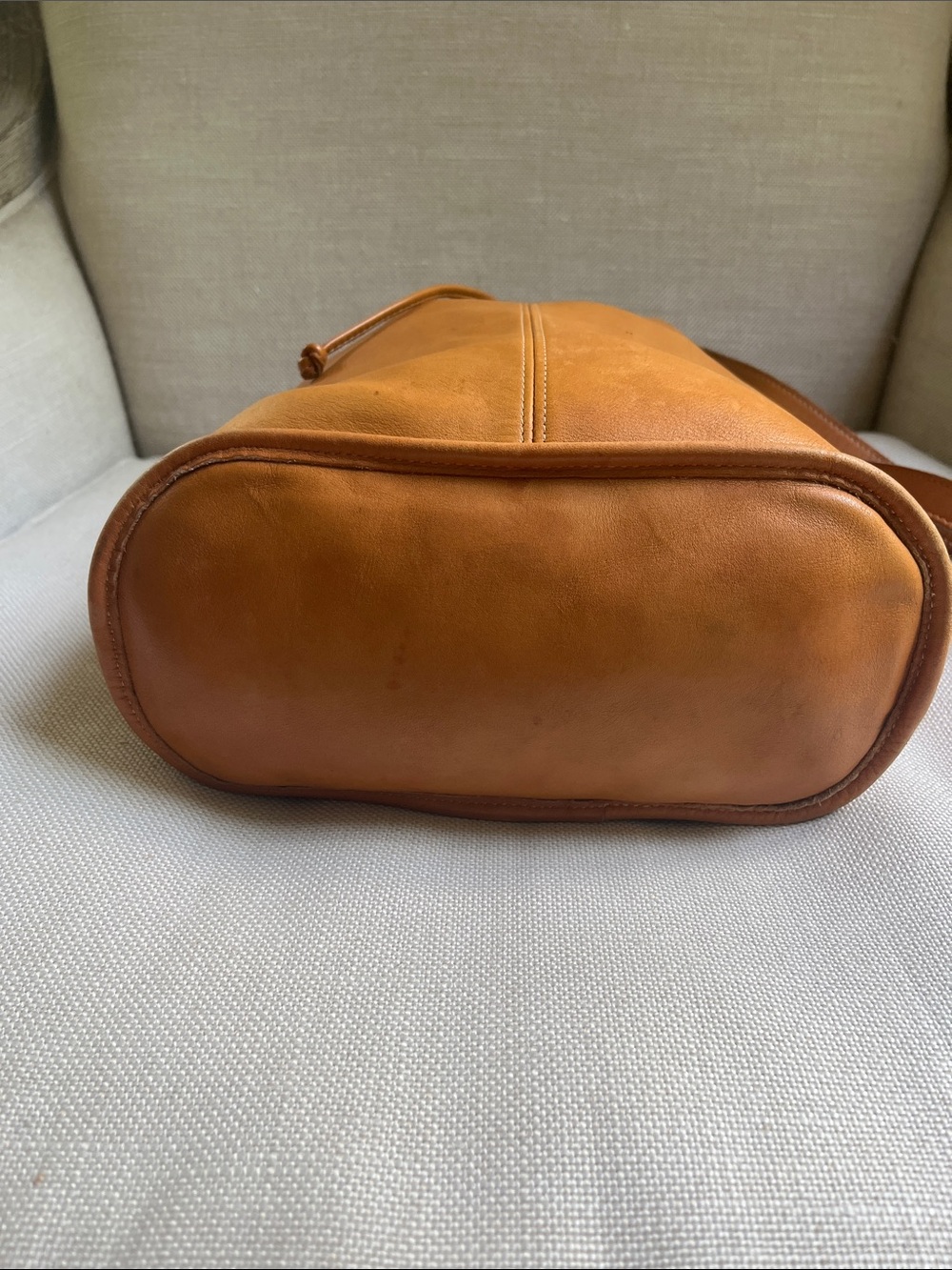 Coach 4015 Vintage Drawstring Sac Medium Shoulder Bag Rare - Picture 8 of 14